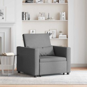 Cama Sofá Desplegable Individual Gris oscuro 90 x 165 x 87 cm en Sillones | Comprar online en Foru.es