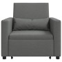 Cama Sofá Desplegable Individual Gris oscuro 90 x 165 x 87 cm en Sillones | Comprar online en Foru.es