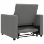 Cama Sofá Desplegable Individual Gris oscuro 90 x 165 x 87 cm en Sillones | Comprar online en Foru.es