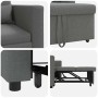 Cama Sofá Desplegable Individual Gris oscuro 90 x 165 x 87 cm en Sillones | Comprar online en Foru.es