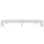 Estructura de cama de madera maciza de pino blanco 160x200 cm de vidaXL, Camas y somieres - Ref: Foro24-283296, Precio: 174,6...