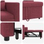 Cama Sofá Desplegable Individual con rueda Rojo vino tinto en Sillones | Comprar online en Foru.es