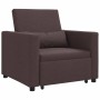 Cama Sofá Desplegable Individual Marrón oscuro 90 x 165 x 87 cm en Sillones | Comprar online en Foru.es