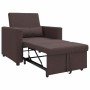 Cama Sofá Desplegable Individual Marrón oscuro 90 x 165 x 87 cm en Sillones | Comprar online en Foru.es