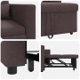 Cama Sofá Desplegable Individual Marrón oscuro 90 x 165 x 87 cm en Sillones | Comprar online en Foru.es