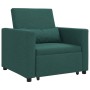Cama Sofá Desplegable Individual Verde oscuro 90 x 165 x 87 cm en Sillones | Comprar online en Foru.es