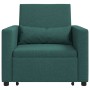 Cama Sofá Desplegable Individual Verde oscuro 90 x 165 x 87 cm en Sillones | Comprar online en Foru.es