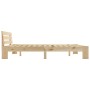 Estructura de cama de madera maciza de pino 180x200 cm de vidaXL, Camas y somieres - Ref: Foro24-283165, Precio: 131,96 €, De...