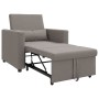 Cama Sofá Desplegable Individual Taupé 90 x 165 x 87 cm tela en Sillones | Comprar online en Foru.es