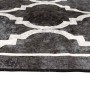 Alfombra lavable antideslizante negro y blanco 160x230 cm en Alfombras | Comprar online en Foru.es