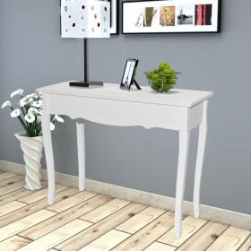 Mesa consola de tocador blanco de vidaXL, Mesas auxiliares - Ref: Foro24-241144, Precio: 139,78 €, Descuento: %