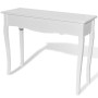 Mesa consola de tocador blanco de vidaXL, Mesas auxiliares - Ref: Foro24-241144, Precio: 139,78 €, Descuento: %