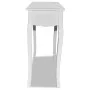 Mesa consola de tocador blanco de vidaXL, Mesas auxiliares - Ref: Foro24-241144, Precio: 137,87 €, Descuento: %
