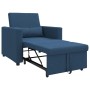 Cama Sofá Desplegable Individual Azul 90 x 165 x 87 cm tela en Sillones | Comprar online en Foru.es