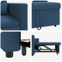 Cama Sofá Desplegable Individual Azul 90 x 165 x 87 cm tela en Sillones | Comprar online en Foru.es