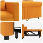 Cama Sofá Desplegable Individual con rueda Amarillo oscuro en Sillones | Comprar online en Foru.es