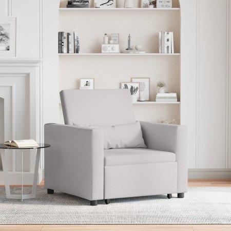 Cama Sofá Desplegable Individual Gris nube 90 x 165 x 87 cm en Sillones | Comprar online en Foru.es