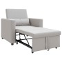 Cama Sofá Desplegable Individual Gris nube 90 x 165 x 87 cm en Sillones | Comprar online en Foru.es