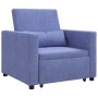 Cama Sofá Desplegable Individual Azul vaquero 90 x 165 x 87 cm en Sillones | Comprar online en Foru.es