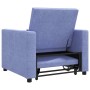 Cama Sofá Desplegable Individual Azul vaquero 90 x 165 x 87 cm en Sillones | Comprar online en Foru.es