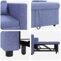 Cama Sofá Desplegable Individual Azul vaquero 90 x 165 x 87 cm en Sillones | Comprar online en Foru.es