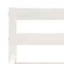 Estructura de cama de madera maciza de pino blanco 160x200 cm de vidaXL, Camas y somieres - Ref: Foro24-283188, Precio: 100,8...