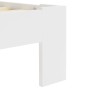 Estructura de cama de madera maciza de pino blanco 120x200 cm de vidaXL, Camas y somieres - Ref: Foro24-283156, Precio: 122,5...