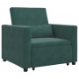 Cama Sofá Desplegable Individual Verde oscuro 90 x 165 x 87 cm en Sillones | Comprar online en Foru.es