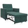 Cama Sofá Desplegable Individual Verde oscuro 90 x 165 x 87 cm en Sillones | Comprar online en Foru.es