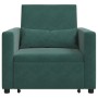 Cama Sofá Desplegable Individual Verde oscuro 90 x 165 x 87 cm en Sillones | Comprar online en Foru.es