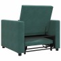 Cama Sofá Desplegable Individual Verde oscuro 90 x 165 x 87 cm en Sillones | Comprar online en Foru.es