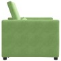 Cama Sofá Desplegable Individual Verde claro 90 x 165 x 87 cm en Sillones | Comprar online en Foru.es