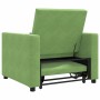 Cama Sofá Desplegable Individual Verde claro 90 x 165 x 87 cm en Sillones | Comprar online en Foru.es