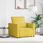 Cama Sofá Desplegable Individual Amarillo 90 x 165 x 87 cm en Sillones | Comprar online en Foru.es