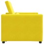 Cama Sofá Desplegable Individual Amarillo 90 x 165 x 87 cm en Sillones | Comprar online en Foru.es