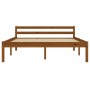 Estructura de cama madera maciza pino marrón miel 120x200 cm de vidaXL, Camas y somieres - Ref: Foro24-283210, Precio: 89,85 ...