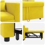 Cama Sofá Desplegable Individual Amarillo 90 x 165 x 87 cm en Sillones | Comprar online en Foru.es