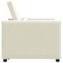 Cama Sofá Desplegable Individual Crema 90 x 165 x 87 cm en Sillones | Comprar online en Foru.es
