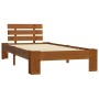 Estructura de cama madera maciza pino marrón miel 90x200 cm de vidaXL, Camas y somieres - Ref: Foro24-283178, Precio: 105,03 ...