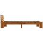 Estructura de cama madera maciza pino marrón miel 90x200 cm de vidaXL, Camas y somieres - Ref: Foro24-283178, Precio: 105,03 ...