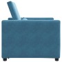 Cama Sofá Desplegable Individual Azul 90 x 165 x 87 cm en Sillones | Comprar online en Foru.es