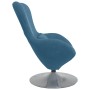 Sillón huevo Azul 63 x 73 x 90 cm Terciopelo en Sillones | Comprar online en Foru.es