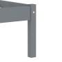 Estructura de cama de madera maciza de pino gris 100x200 cm de vidaXL, Camas y somieres - Ref: Foro24-283197, Precio: 66,99 €...