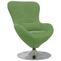 Sillón huevo Verde claro 63 x 73 x 90 cm Terciopelo en Sillones | Comprar online en Foru.es