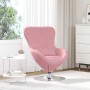 Sillón huevo Rosa 63 x 73 x 90 cm Terciopelo en Sillones | Comprar online en Foru.es