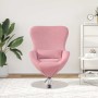Sillón huevo Rosa 63 x 73 x 90 cm Terciopelo en Sillones | Comprar online en Foru.es