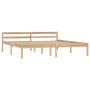 Estructura de cama de madera maciza de pino 160x200 cm de vidaXL, Camas y somieres - Ref: Foro24-283194, Precio: 115,81 €, De...