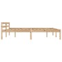 Estructura de cama de madera maciza de pino 160x200 cm de vidaXL, Camas y somieres - Ref: Foro24-283194, Precio: 115,81 €, De...
