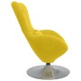 Sillón huevo Amarillo 63 x 73 x 90 cm Terciopelo en Sillones | Comprar online en Foru.es