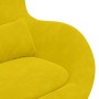 Sillón huevo Amarillo 63 x 73 x 90 cm Terciopelo en Sillones | Comprar online en Foru.es